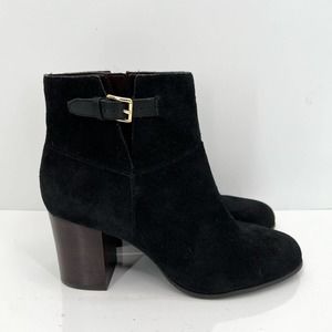 Cole Haan Kelda suede heels booties women’s shoes. Designer